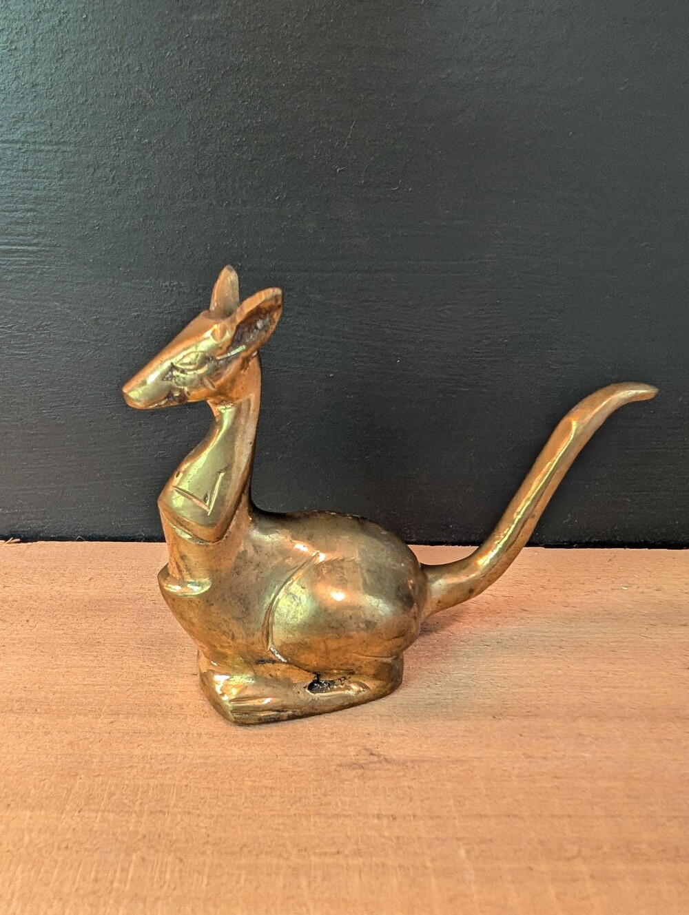 Vintage Brass Kangaroo